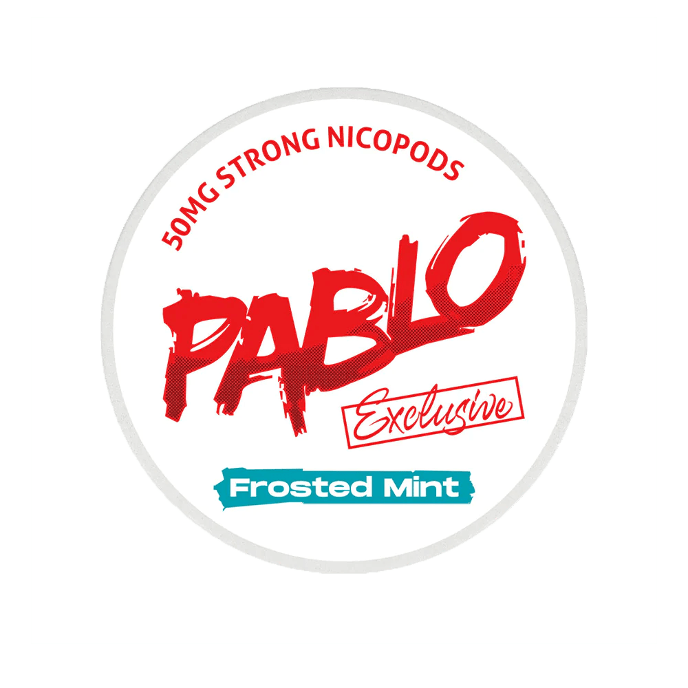 PABLO EXCLUSIVE FROSTED MINT - SolutionSnus