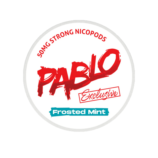 PABLO EXCLUSIVE FROSTED MINT - SolutionSnus