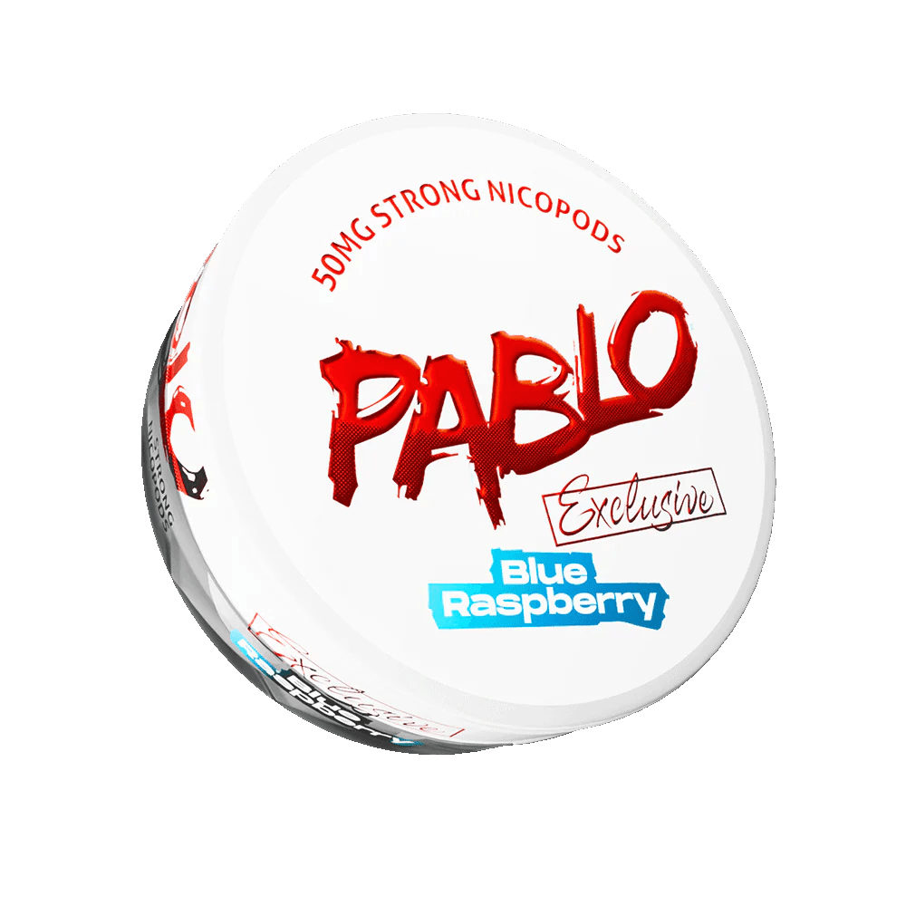 PABLO EXKLUSIV BLUE RASPBERRY - SolutionSnus