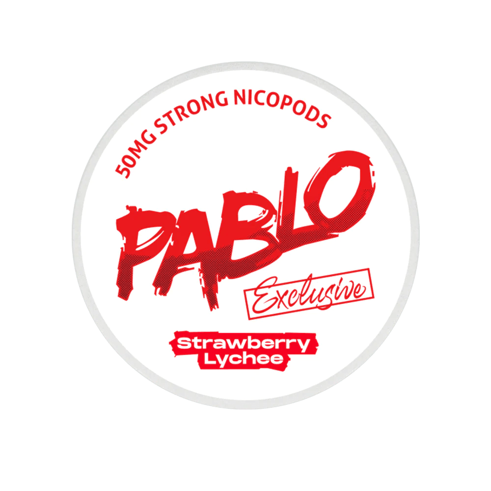 PABLO EXKLUSIVE STRAWBERRY - LYCHEE - SolutionSnus